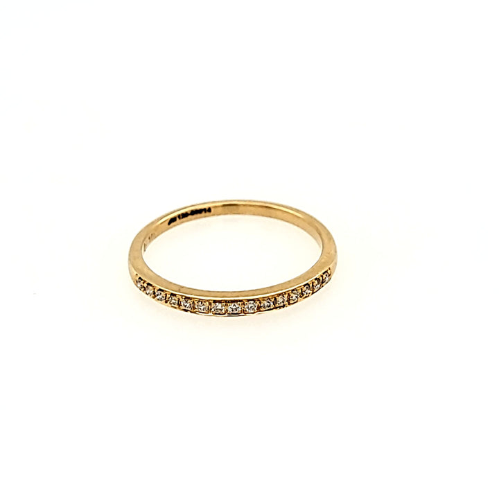 Classic Diamond Band in 14k Gold