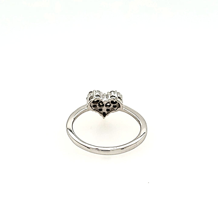 Heart Diamond Ring in 14k Gold
