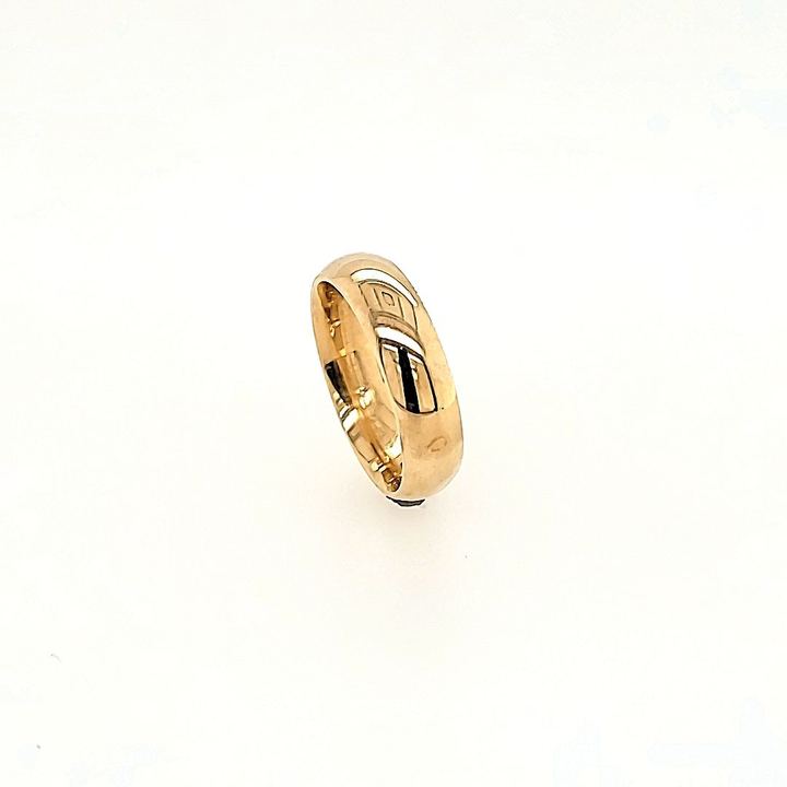 5mm Half-Round Band in 10k Gold