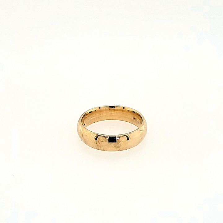 5mm Half-Round Band in 10k Gold