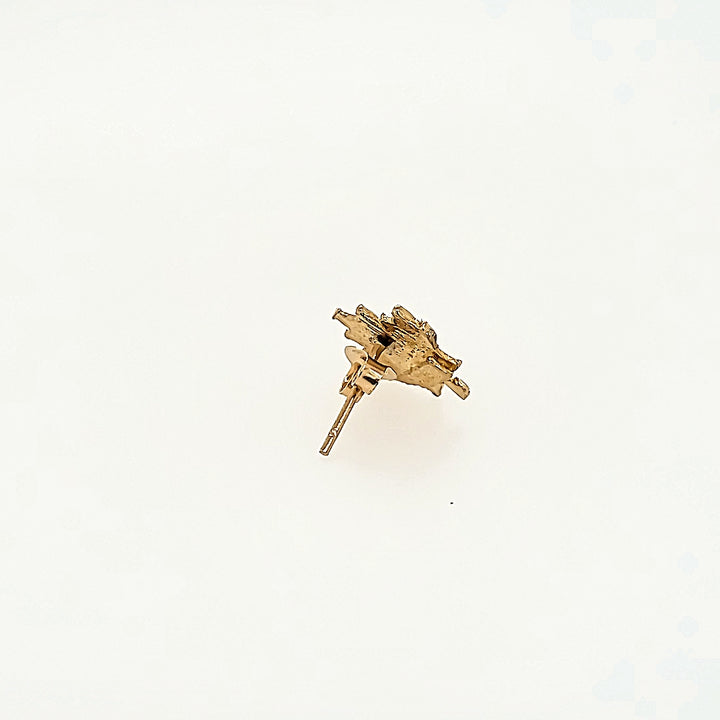 Maple Leaf Canada Earrings in 10k  Gold