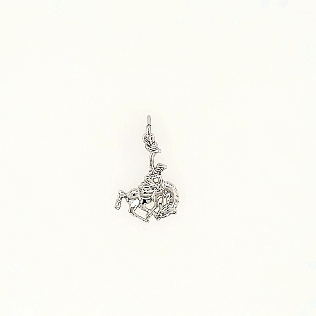 Bronco Charm in Sterling Silver