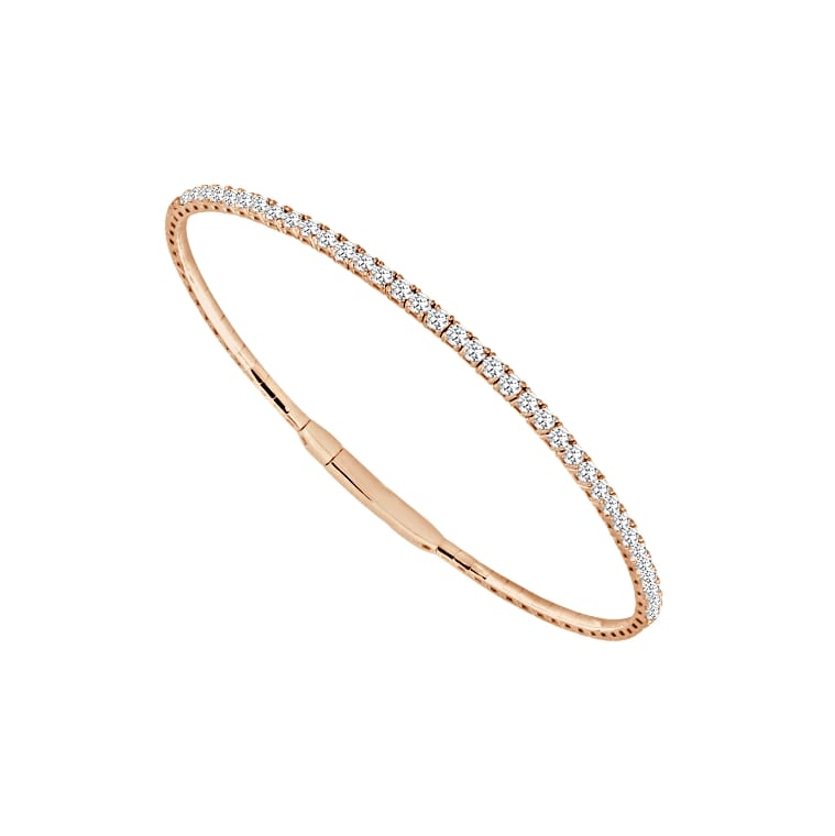 Flexible Bangle in 14k Gold