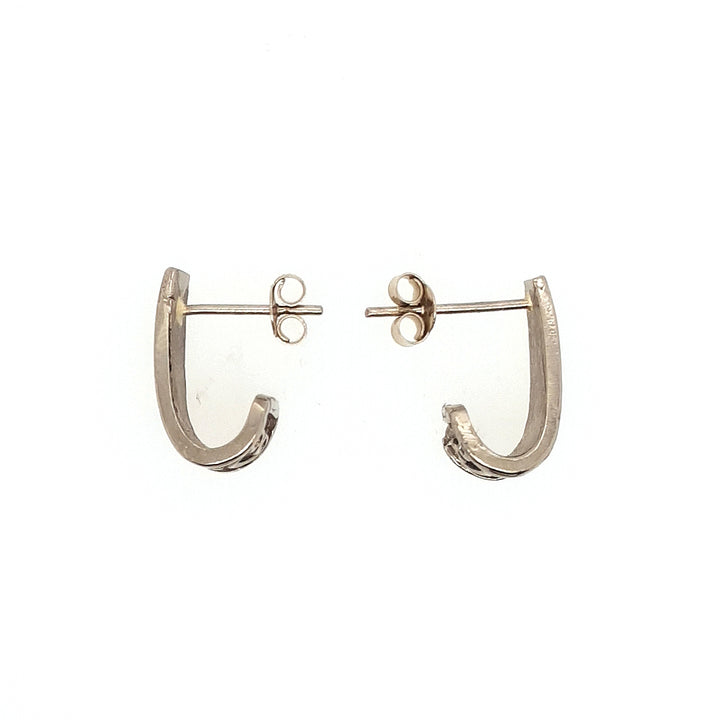 Handcrafted Etruscan Style Earrings in 14k Gold