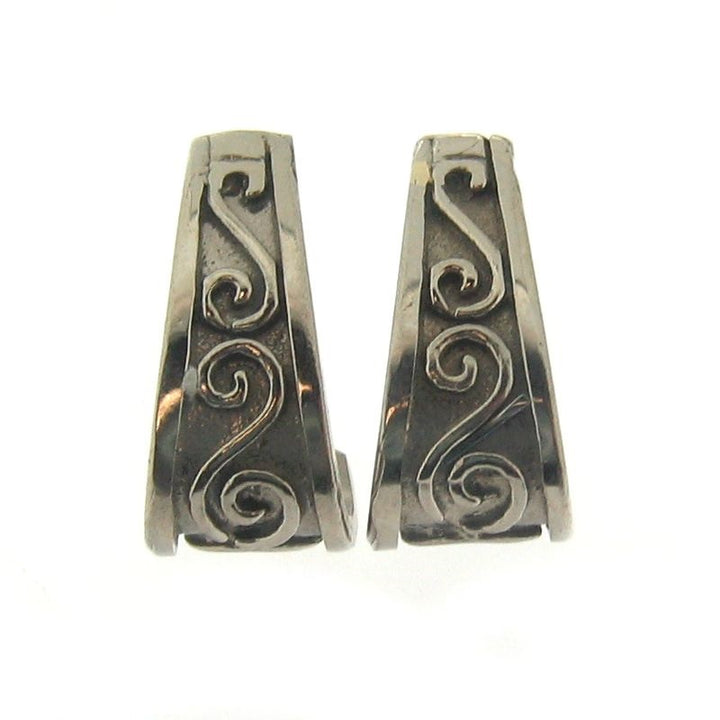 Handcrafted Etruscan Style Earrings in 14k Gold